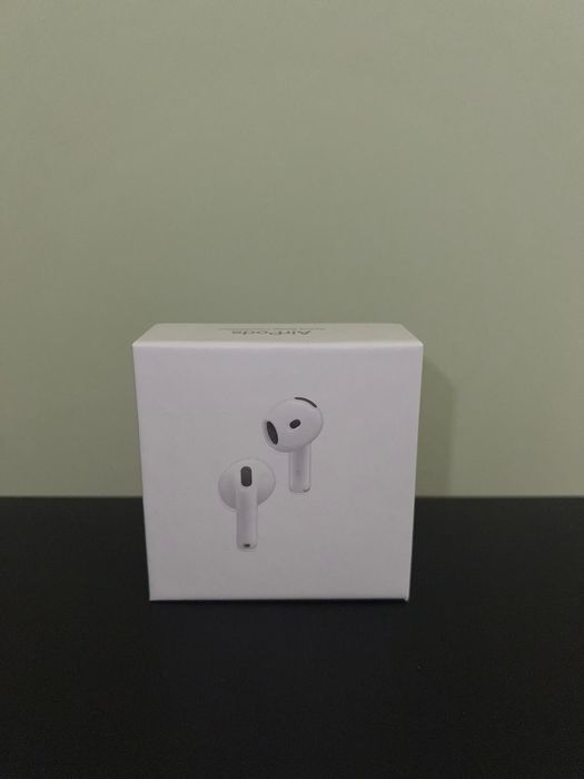 Casti Apple AirPods 4 noi, sigilate - Sunet premium, Design Elegant