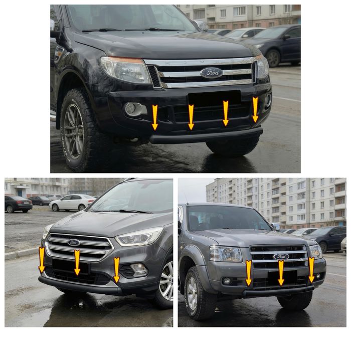 Защита бампера на Ford ranger 2 и 3 kuga 2