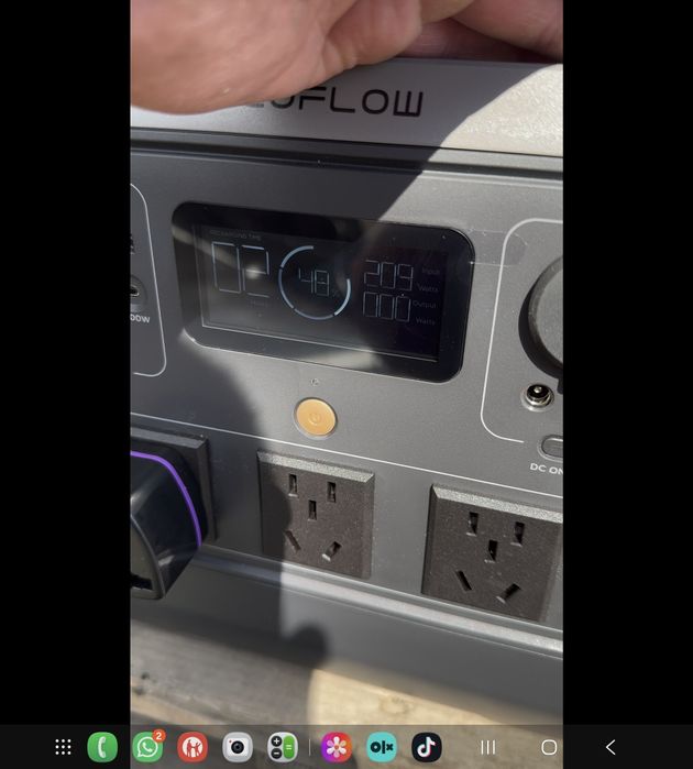 Прдам солнечную панель ecoflow 220w