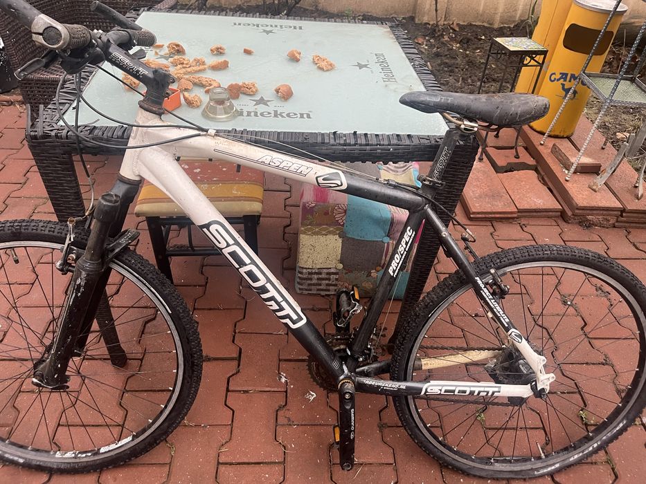 Bicicleta Scott defecta