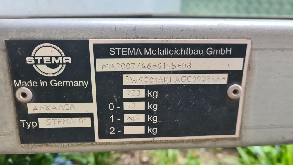 Ремарке за автомобил Stema