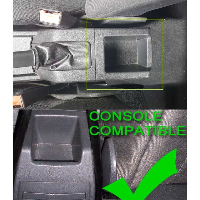 Cotieră Opel Astra H, 2004-2010, negru, imitație de piele