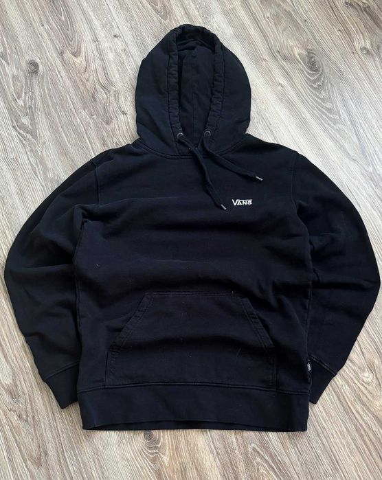 Vans суитшърт черен с качулка худи