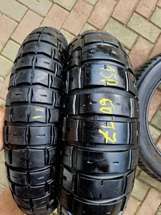 SET premium moto 110/70/r17 & 150/60/r17 Pirelli Scorpion Rally STR (on si off road)