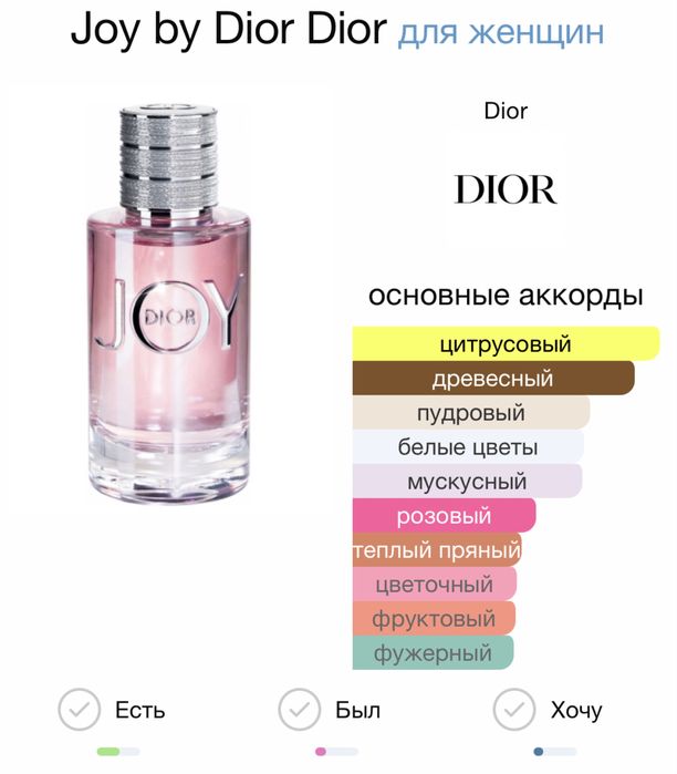 Christian Dior Joy Parfum