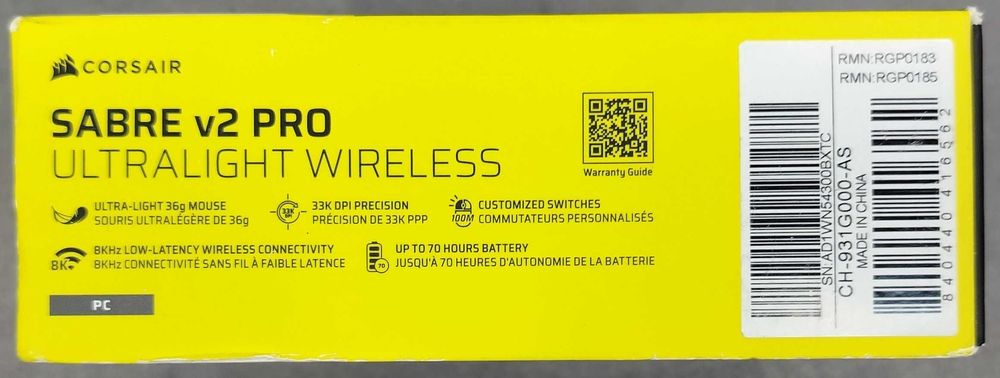 Mouse Corsair Sabre V2 pro [#10724#]