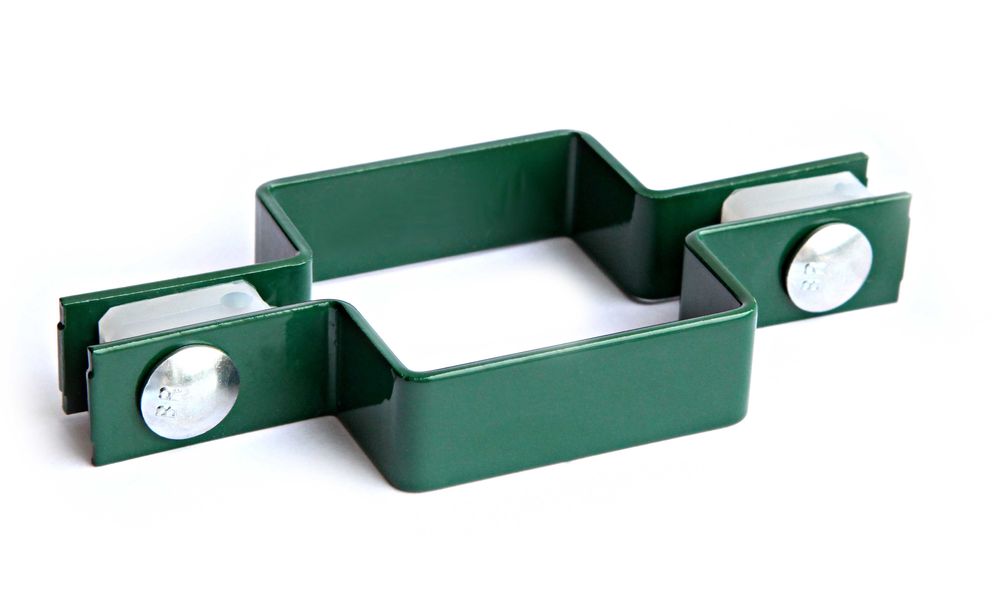 Крепление  Хомут 60х40 для заборов 3д