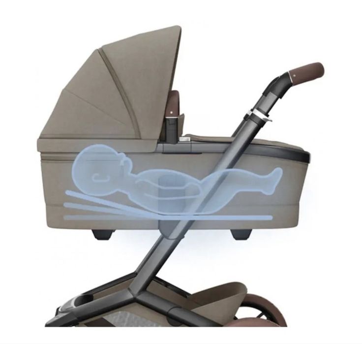 Комбинирана количка 2 в 1 Maxi-Cosi - Fame Twillic, Truffle