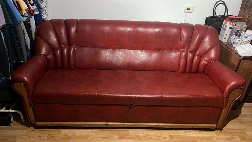 Canapea de vanzare cu doua fotolii