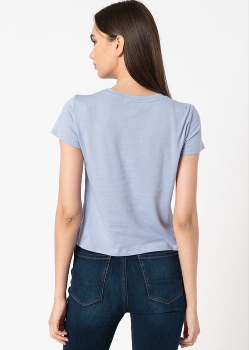 Tricou American Eagle pe albastru cu forma lunii