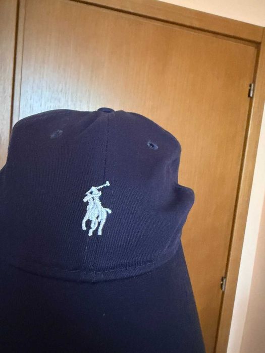 Шапка  с козирка Polo by Ralph Lauren тъмносиня