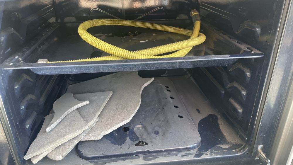 Газовая плита рабочая