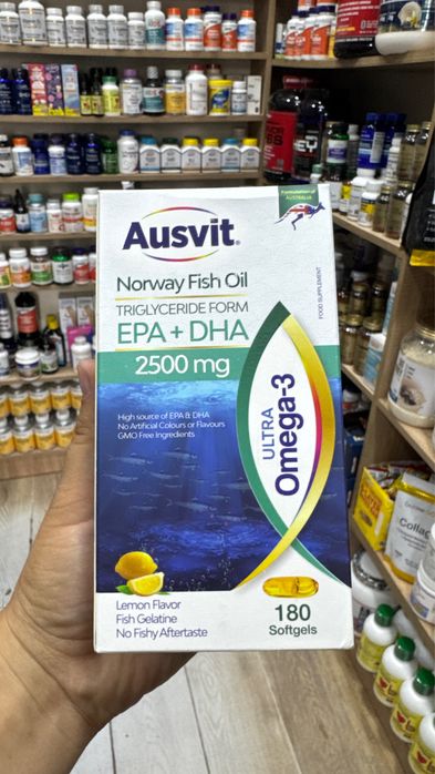 Omega 3 Ultra 180 softgels 1250 мг