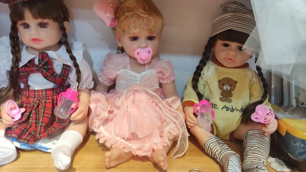 Игрушка мишка и косметика