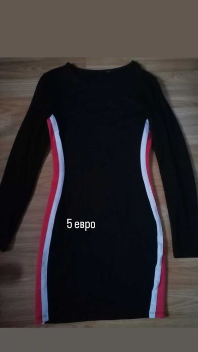 Черна рокля къси рокли