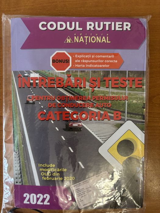 Întrebări și teste codul rutier