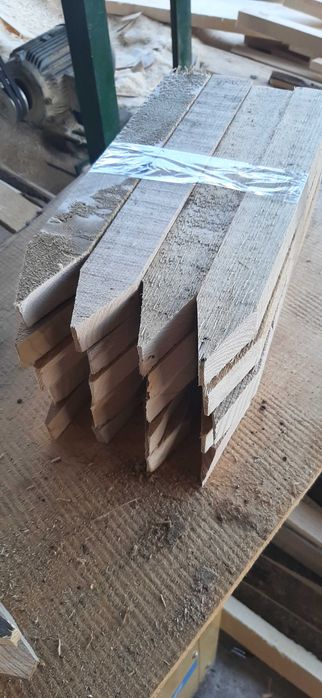 ȚĂRUȘI/RIGLE LEMN pt delimitare teren sau gard grădină