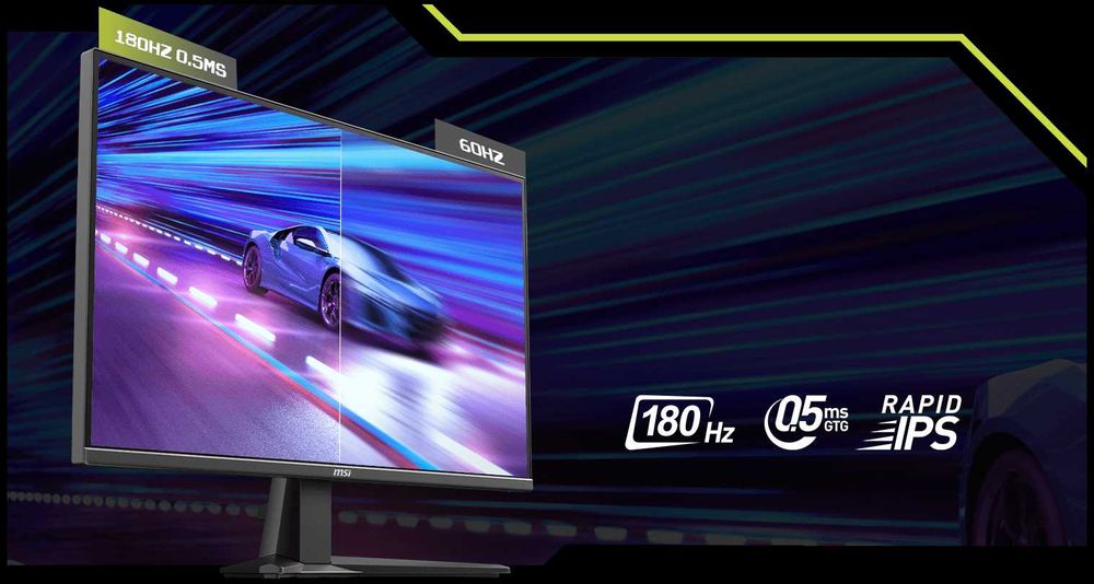 Игровой монитор MSI MAG 275QF WQHD (2560x1440) / IPS / 180HZ 0.5MS