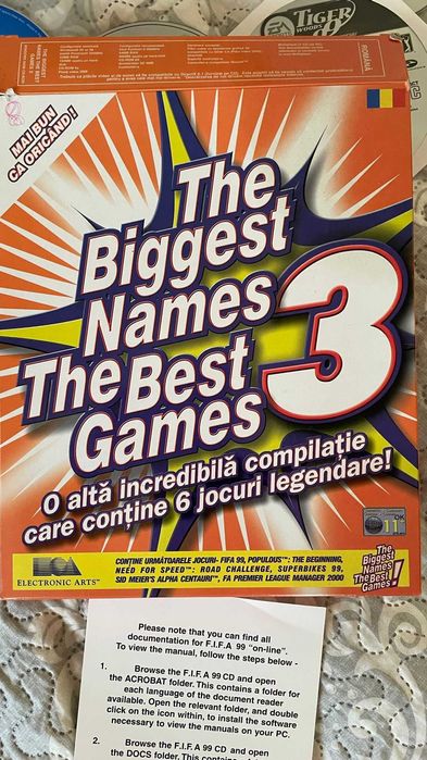 Jocuri retro pe CD originale