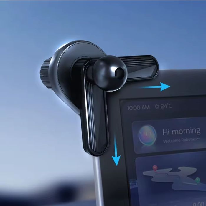 Suport auto telefon special cu prindere pe consola ecran