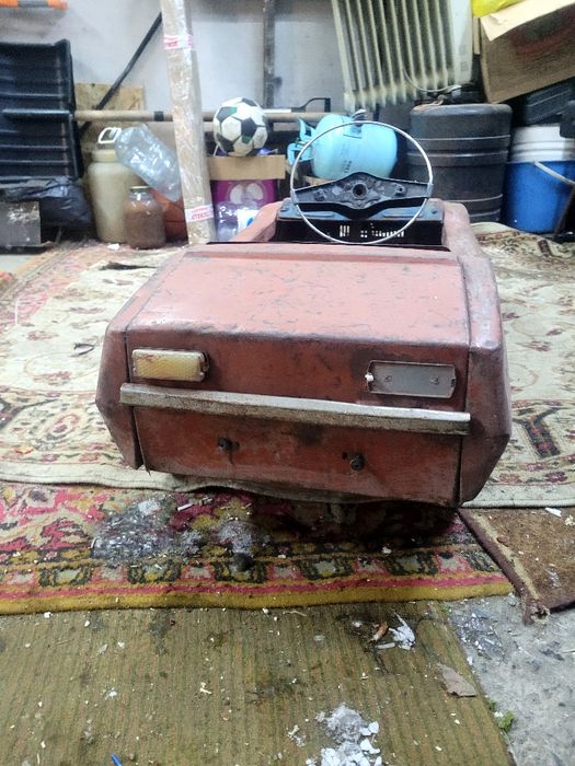 Педальная машинка ссср радуга