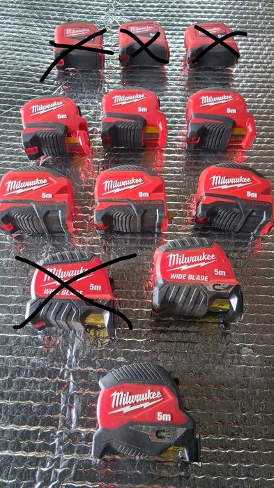 Milwaukee ruletă 8m 5m 3m