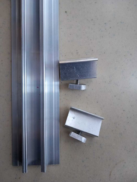 Sina de aluminiu si Cleme fixare sisteme fotovoltaice
