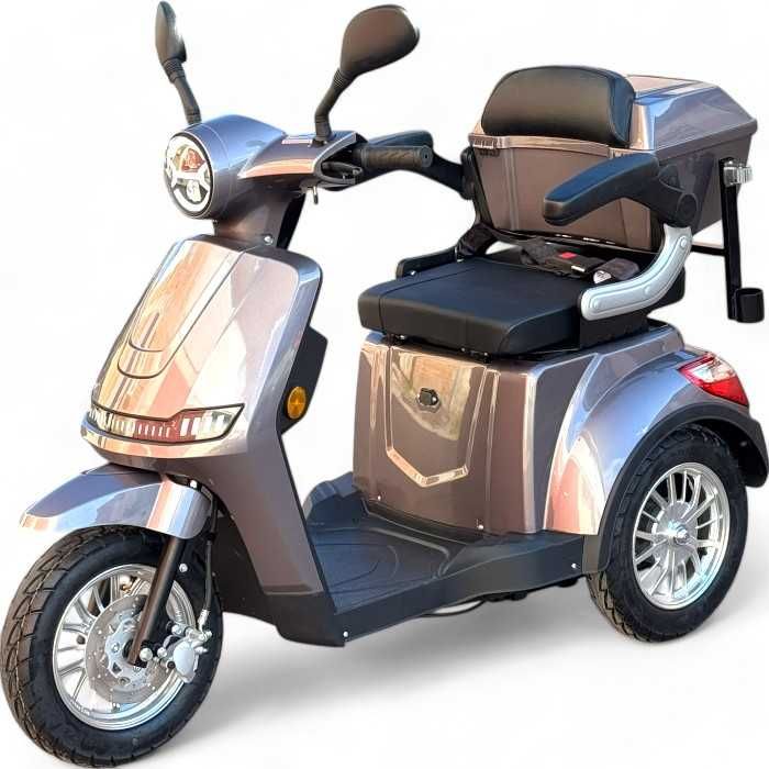 Електрическа триколка FM1 B1 LUX 2025 1500W 60v20ah, неоново жълто