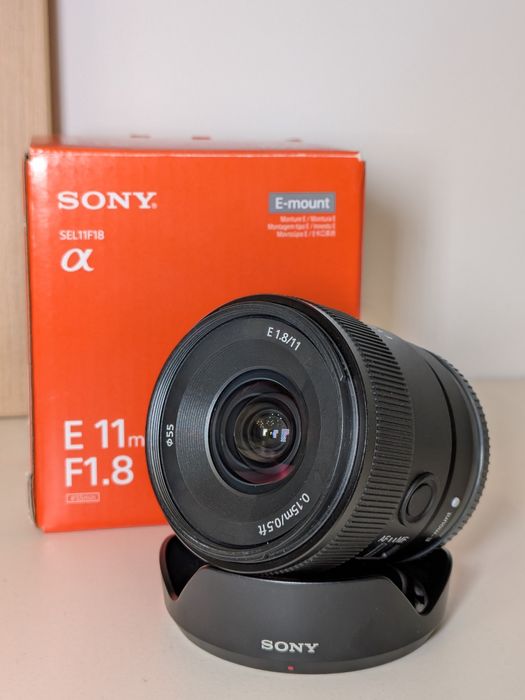 Sony 11mm f1.8 Obiectiv Sony E că NOU
