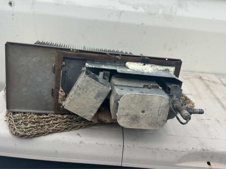 вградена газова печка за каравана