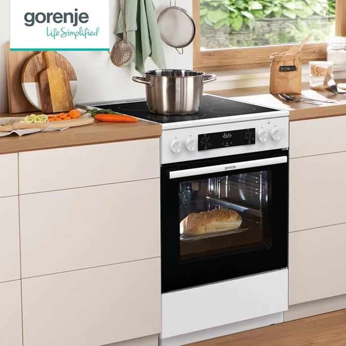 Nou sigilat Aragaz Electric Gorenje 71l cu plita vitroceramica OT62