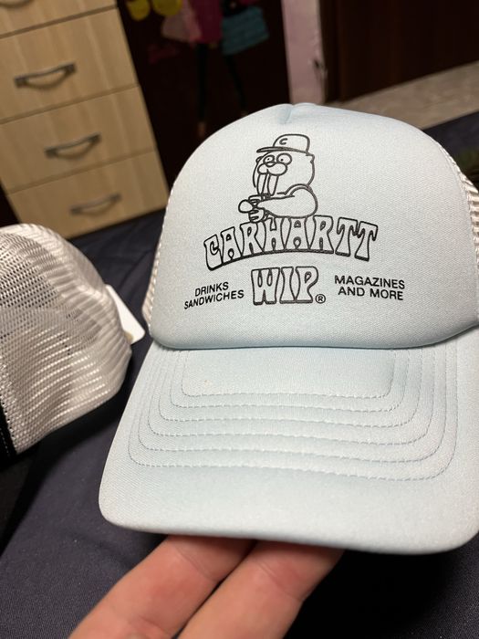 Carhartt Sandwich trucker шапка с козирка