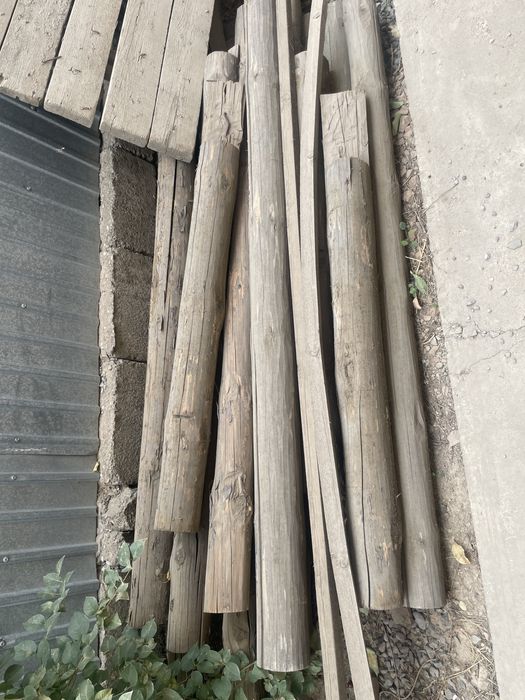 Продам балки “кругляк” разной длины