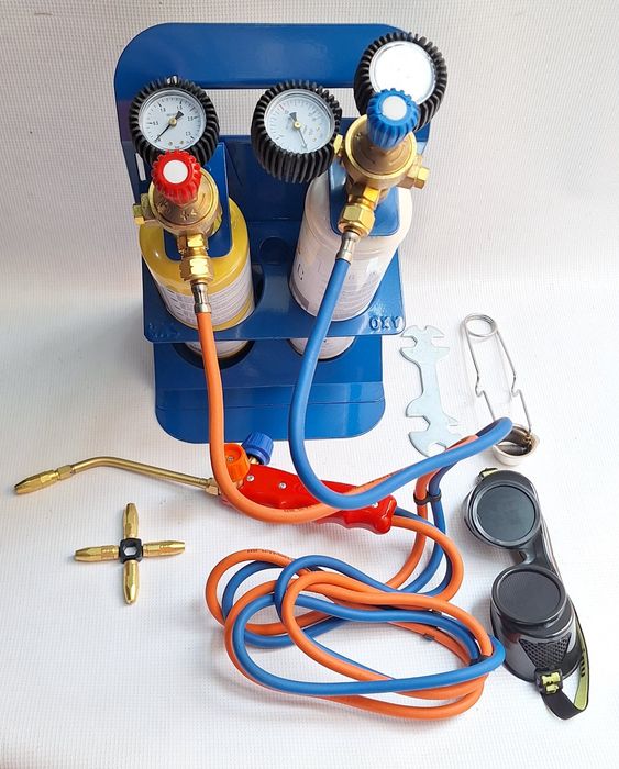 Бутилки техн.газ,вентили,кранове,тел,консумативи,дюзи,маркучи