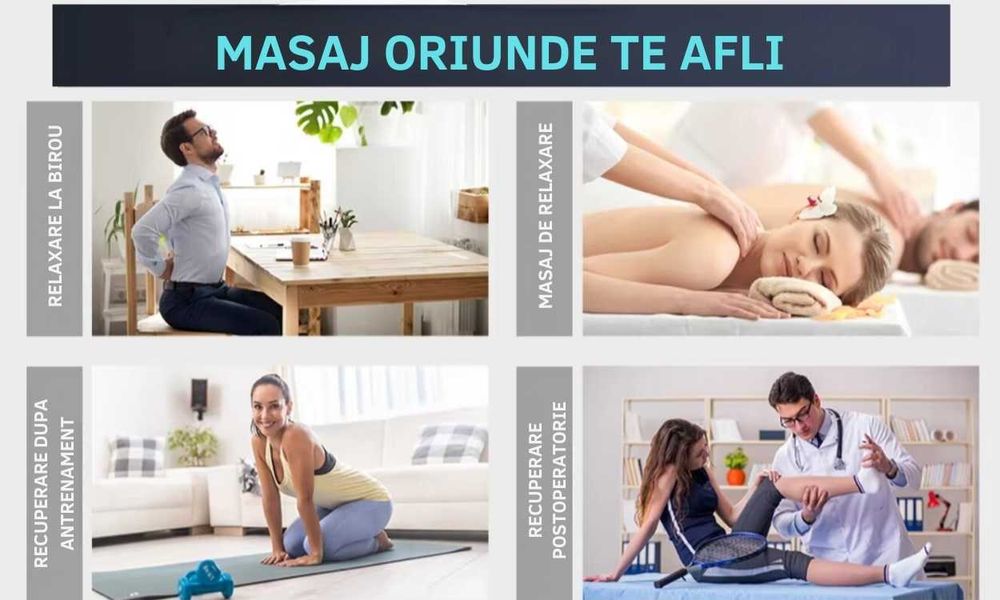 Aparat Profesional pentru Masaj Tip Pistol, NOU