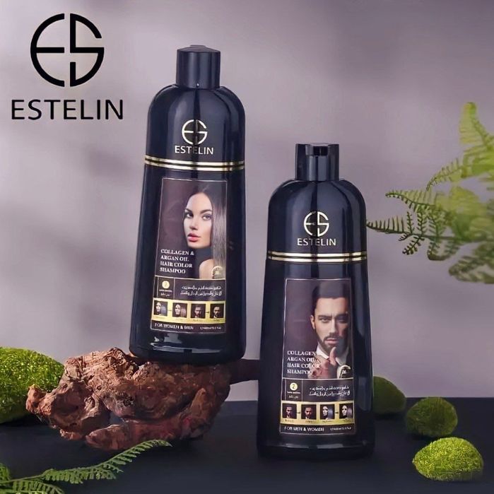 Шампун краска для седих волос Estelin