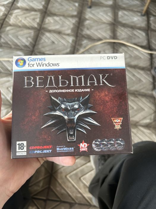 Продам игру на компьютер ведьмак дополнительное издание