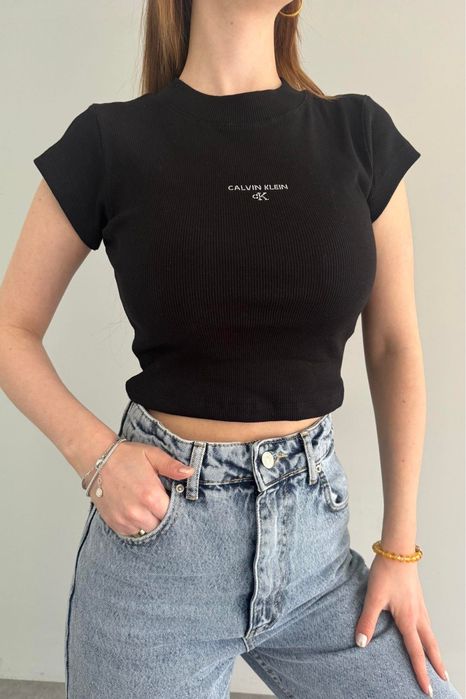 Кроп топы Calvin Klein и ALO