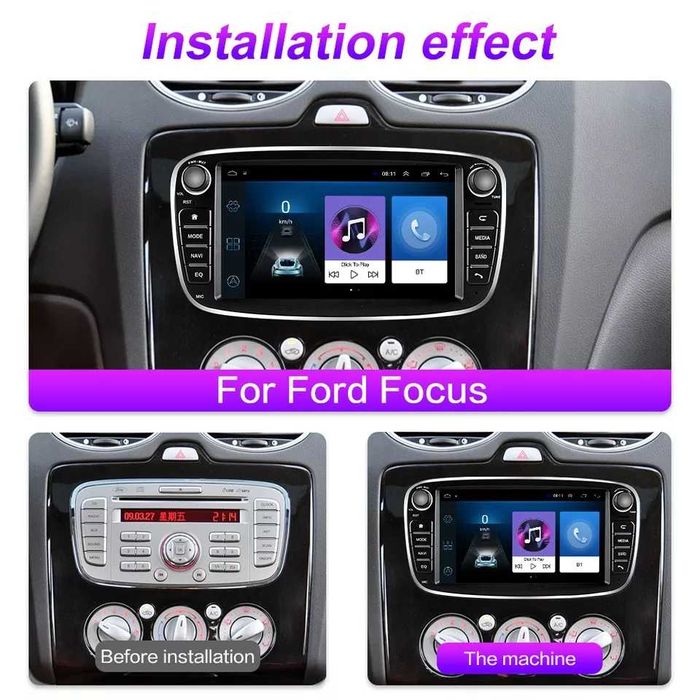 Navigatie Android Ford Waze YouTube WiFi BT