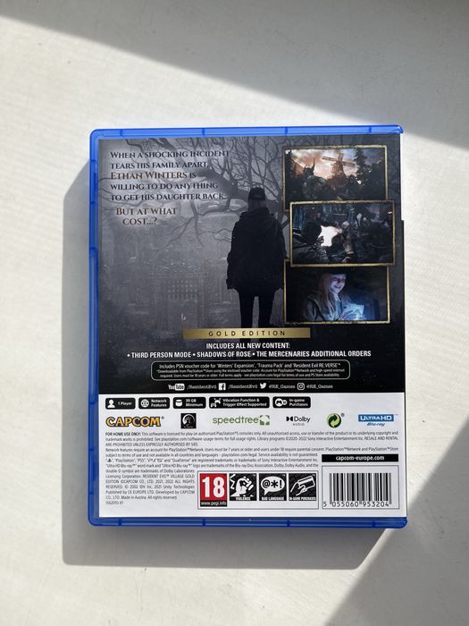 Resident evil 4, Resident evil: Village, диски для PS5
