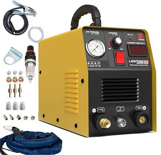 Stație de sudură cu plasmă SUSEMSE cu invertor IGBT 55 A Plasma CUT55
