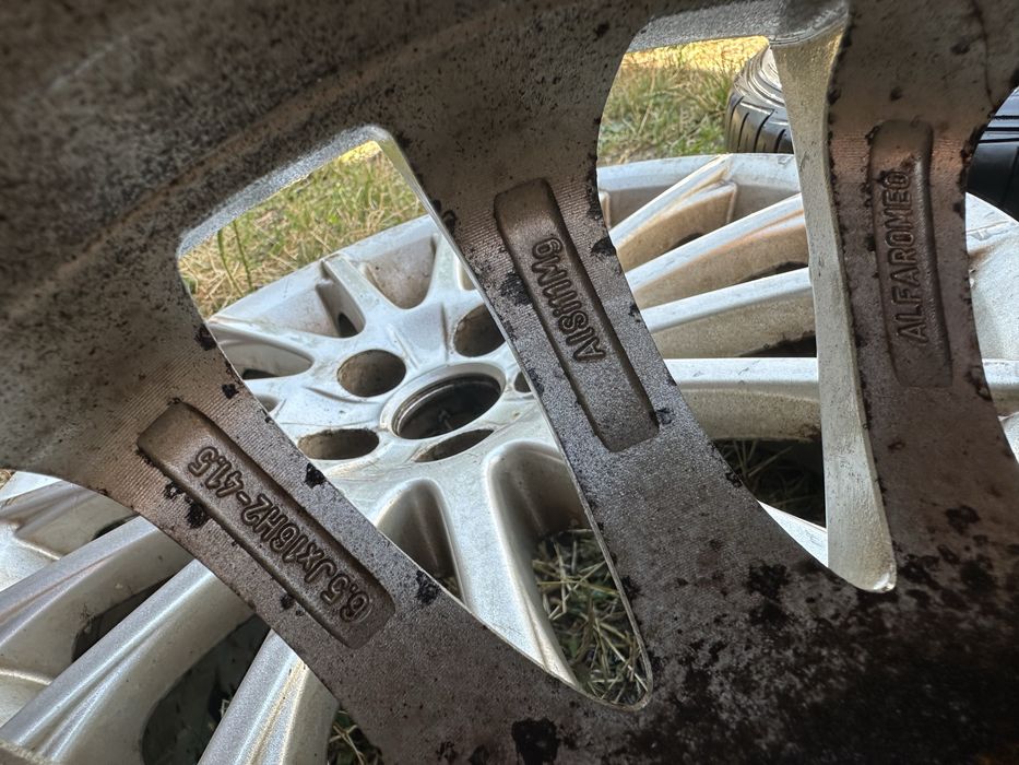 Оригинални джанти за alfa romeo/Fiat/ lancia/ Свалени от Fiat 500L / 16 цола 5х98 58.1/ 6.5Jx16ET41,5/