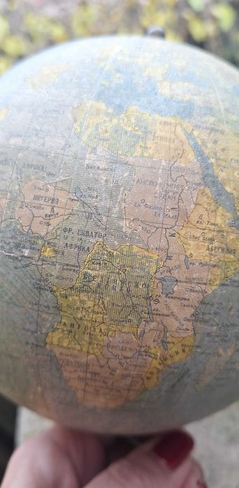Глобус на Земята 1955 – 1959г.