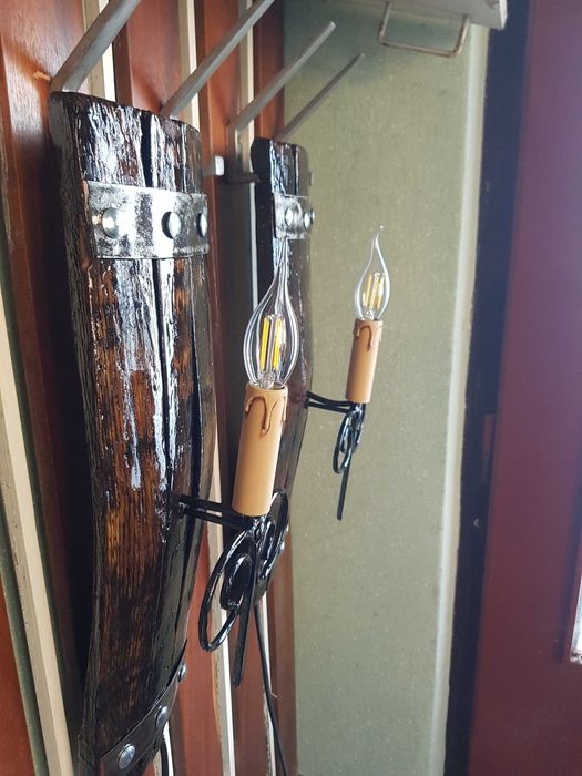 Lămpi rustice handmade