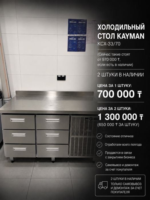 Холодильные шкафы для кухни