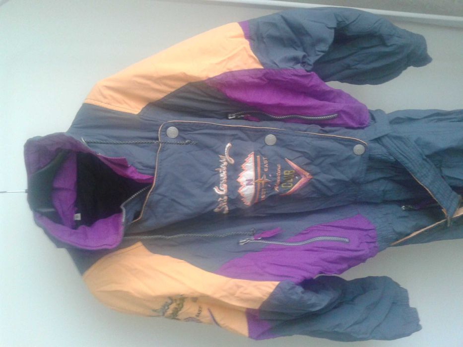 Salopeta/costum ski/schi dama SNOW HAPPENING Elvetia mas 42/L, f. buna