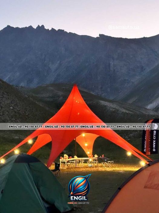 Шатер, навес, палатка брендированная с логотипом