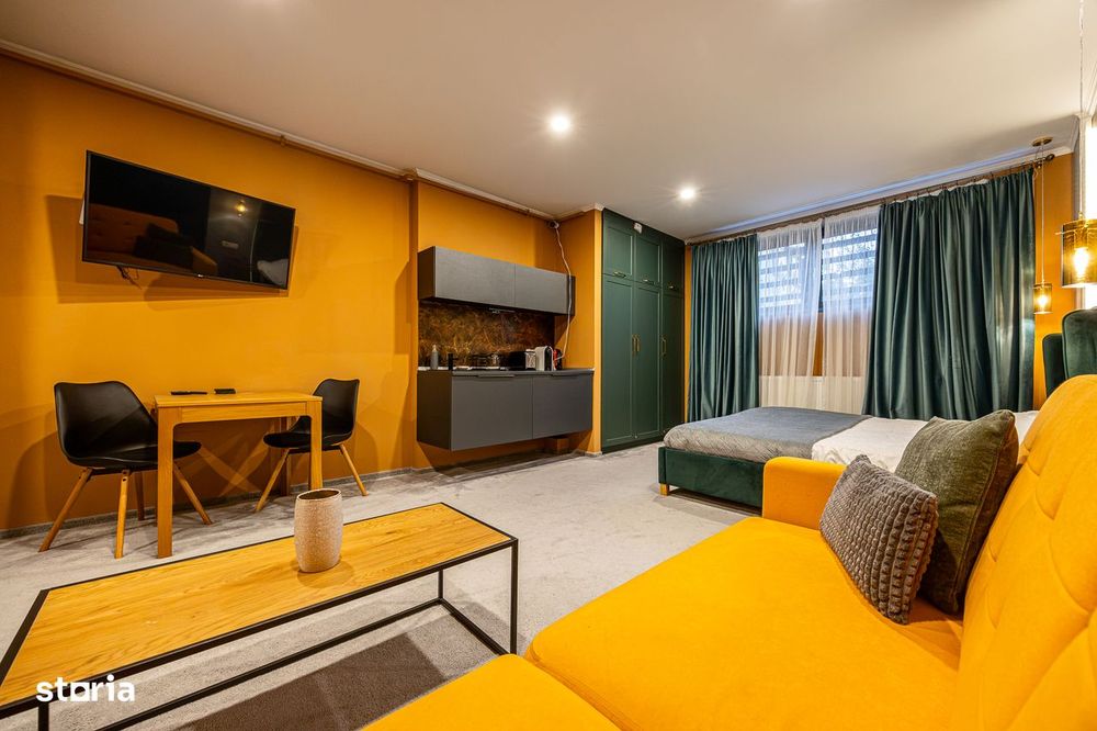 Garsonieră premium în inima Poienii Brașov |Nuba | Design interior