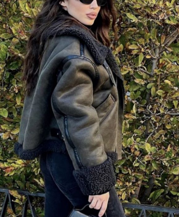 Зимно яке Zara двулицево