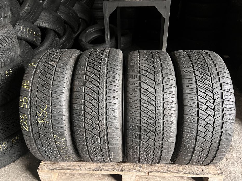 4 anvelope iarna 225/55/16 , Continental , RunFlat !